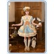 Twin Bears Antique Navy Bear Low Waist OP and Set(2nd Pre-Order/3 Colours/Full Payment Without Shipping)